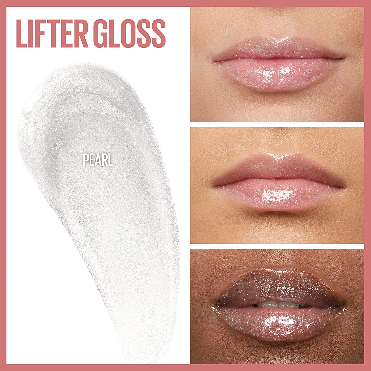 Maybelline Lifter Gloss, Hydrating Lip Gloss with Hyaluronic Acid, High Shine for Plumper Looking Lips, Silk, Warm Mauve Neutral, 0.18 Ounce - Image 2